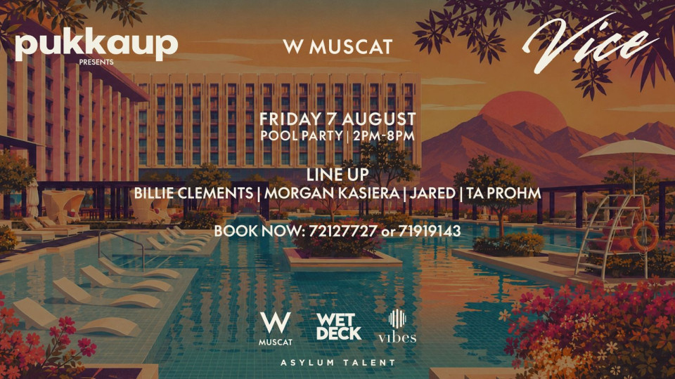 Pukka up Presents Vice в W Muscat
