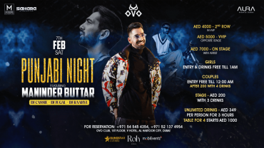 Punjabi Night Featuring Maninder Butter Live