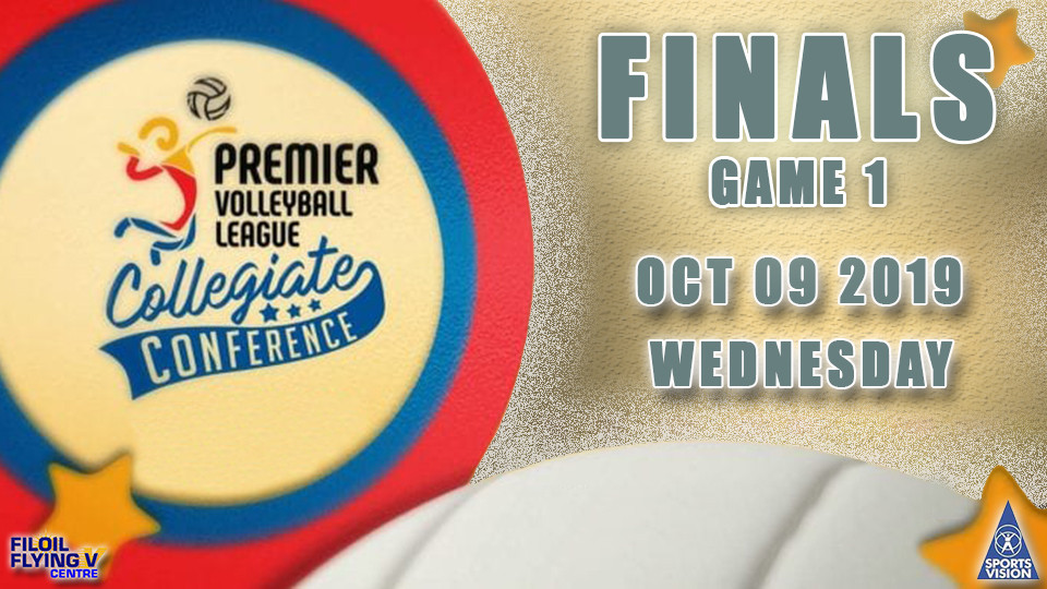 PVL Collegiate Conference Season 3 Finals Game 1