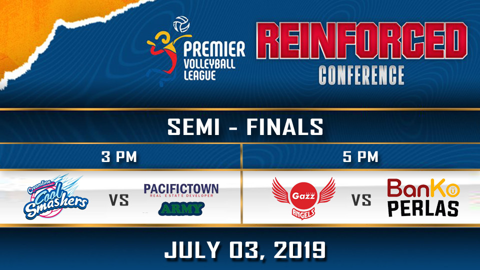 PVL Semi Finals Game 1 (Creamline vs Pacifictown Army - Petrogazz vs Banko Perlas)