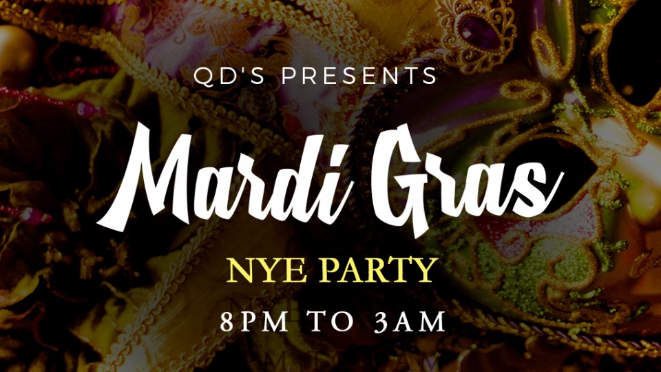 Celebrate NYE in Mardi Gras style at QD’s, Dubai Creek Golf & Yacht Club Celebrate NYE in Mardi Gras style at QD’s, Dubai Creek Golf & Yacht Club
