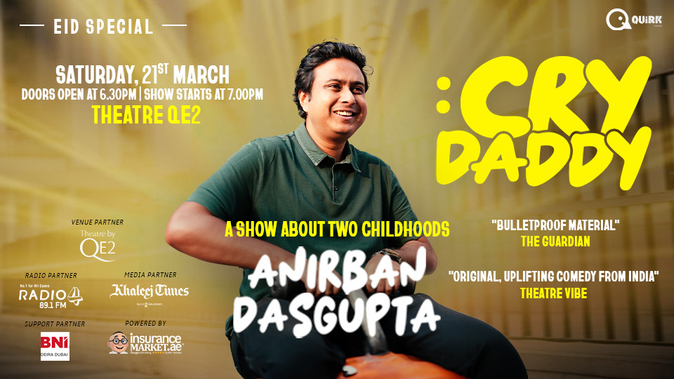 Quirk Comedy Festival ft. Anirban Dasgupta at Theatre by QE2