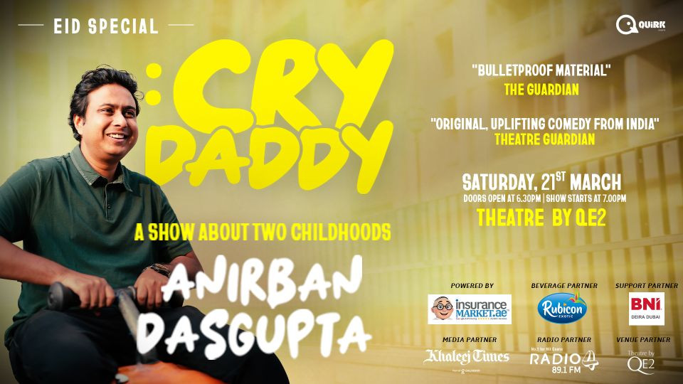 Quirk Comedy Festival ft. Anirban Dasgupta at Theatre by QE2 in Dubai