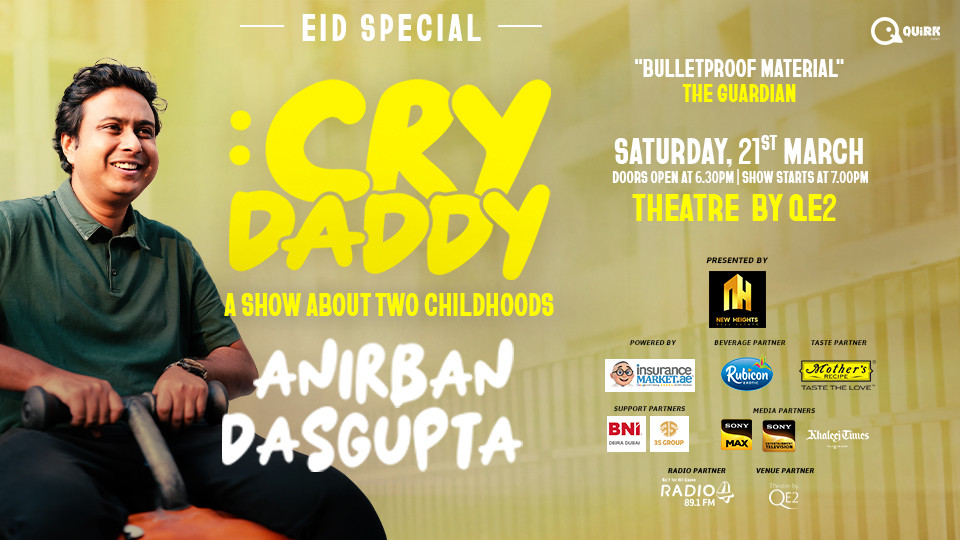 Quirk Comedy Festival ft. Anirban Dasgupta at Theatre by QE2 in Dubai