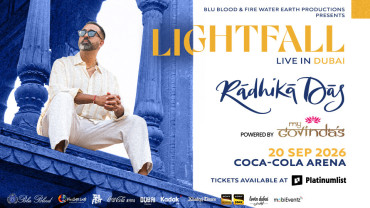 Radhika Das Lightfall en concert à Dubaï Radhika Das Lightfall en concert à Dubaï
