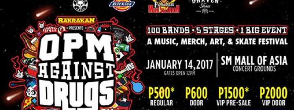Rakrakan Festival presents OPM Against Drugs