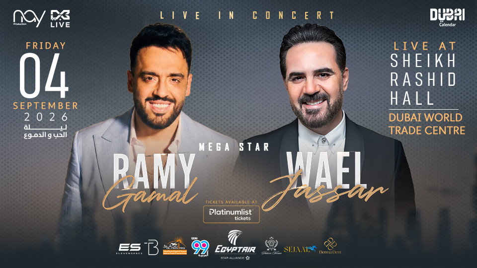 Ramy Gamal & Wael Jassar: A Night of Love & Tears in Dubai