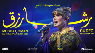 The Golden Voice of Spacetoon - Rasha Rizk Live in Muscat