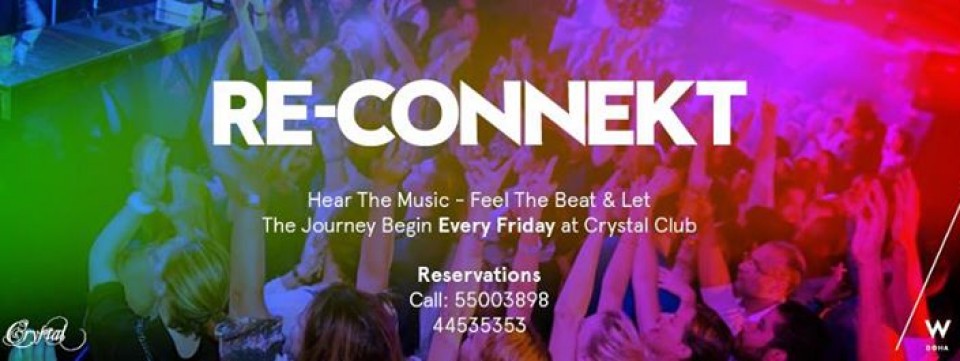 Re-Connekt Fridays at Crystal Club