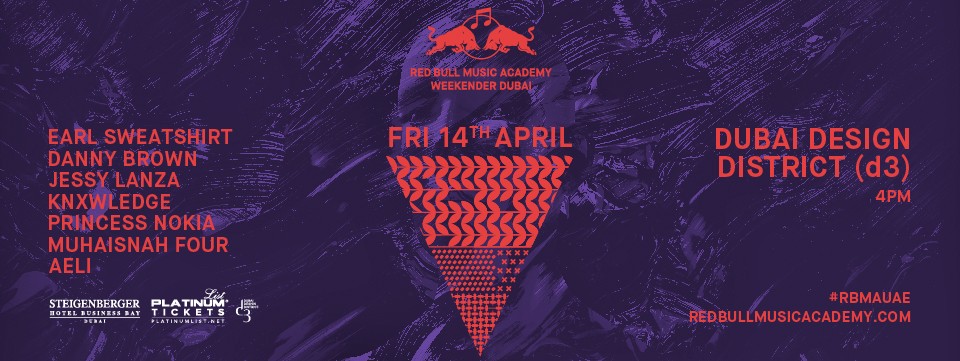 RBMA Weekender Dubai with Earl Sweatshirt and more