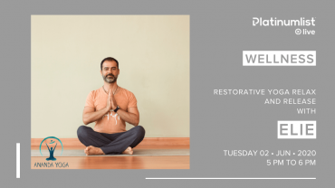 Restorative Yoga Relax and Release with ELIE