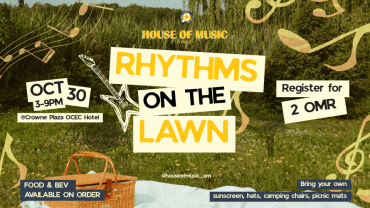 Rhythms on the Lawn at Crowne Plaza OCEC Hotel, Muscat