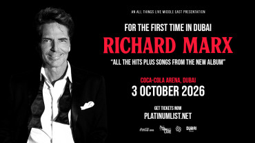 Richard Marx Live at Coca-Cola Arena in Dubai