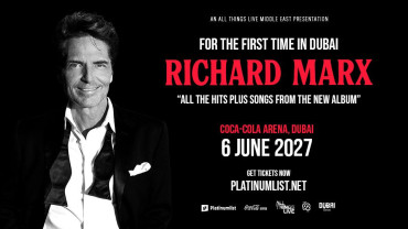 Richard Marx Live at Coca-Cola Arena in Dubai