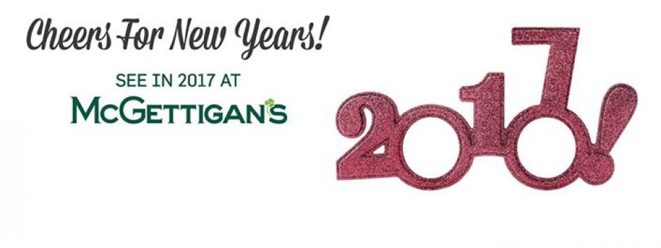 Ring in New Year's Eve at McGettigan's JLT