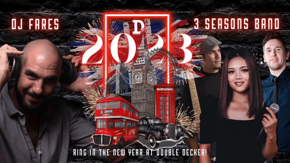 Ring In The New Year at the Double Decker in Dubai Ring In The New Year at the Double Decker in Dubai