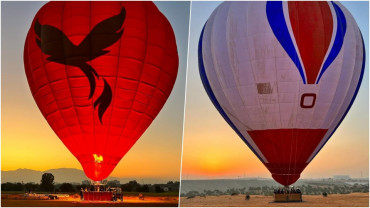 Rising Sun Hot Air Balloon Ride in Ras Al Khaimah Rising Sun Hot Air Balloon Ride in Ras Al Khaimah