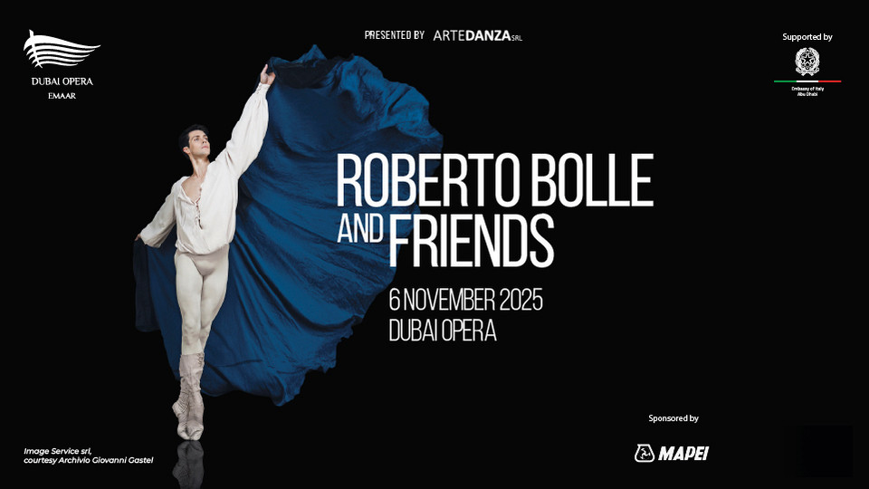 Roberto Bolle and Friends at Dubai Opera 2025 United Arab Emirates
