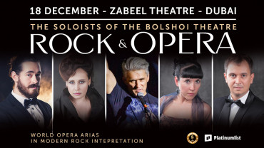 ROCK & OPERA / РОК И ОПЕРА at Zabeel Theatre in Dubai ROCK & OPERA / РОК И ОПЕРА at Zabeel Theatre in Dubai