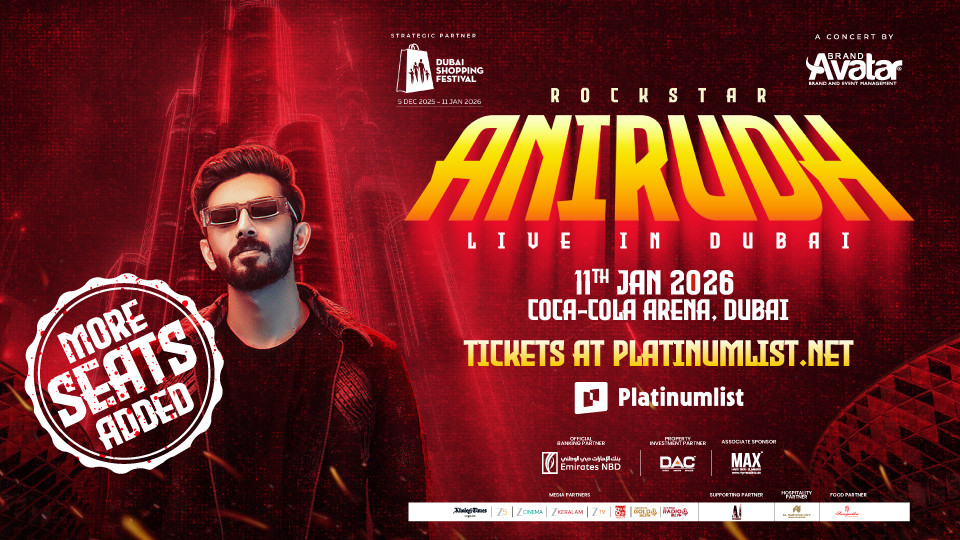Rockstar Anirudh Live in Dubai