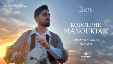 Rodolphe Manoukian at Ilios, Hudayriyat Island
