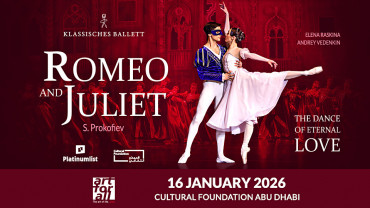 Romeo & Juliet by Russian State Ballet Mari El at Cultural Foundation, Abu Dhabi Romeo & Juliet by Russian State Ballet Mari El at Cultural Foundation, Abu Dhabi