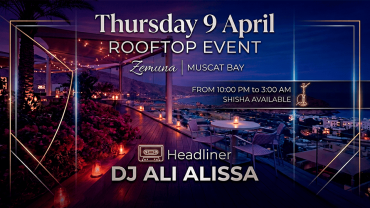 Rooftop Event at Zenitha, Muscat Bay