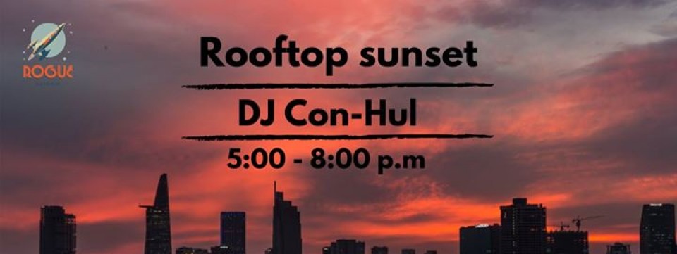 Rooftop Sunset w. Con-Hul