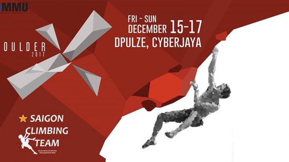 Saigon Climbing Team at MMU Boulder X 2017