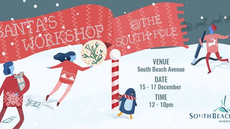 Santa's at The South Pole