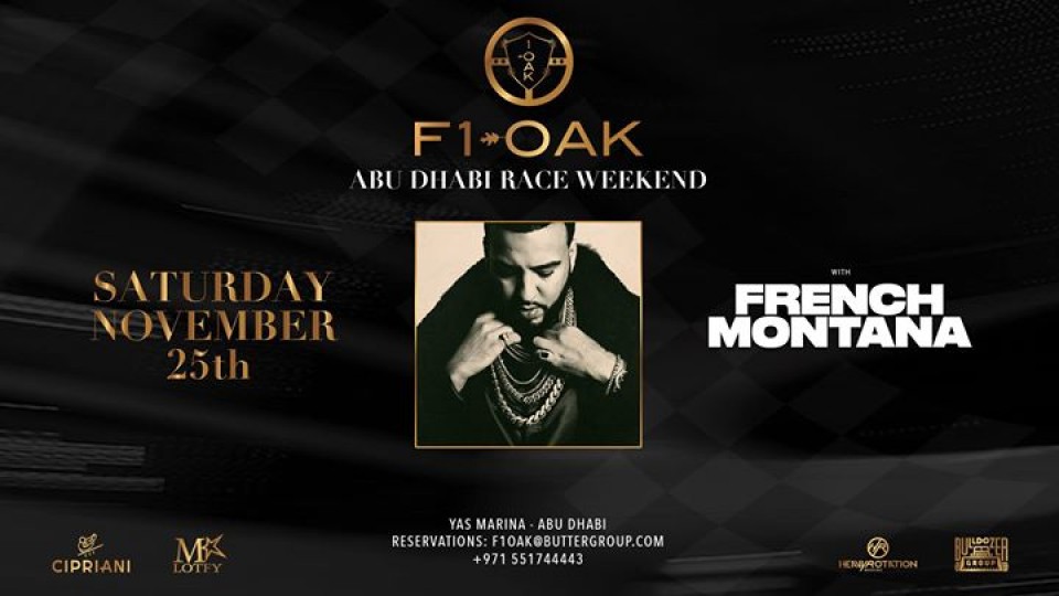 Saturday, November 25th - French Montana
