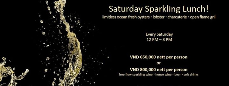 Saturday Sparkling Lunch!