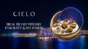 Seaside Iftar Buffet & Live Stations at Cielo