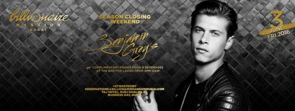 Season Closing Finale with DJ Benjamin Grey's (France)