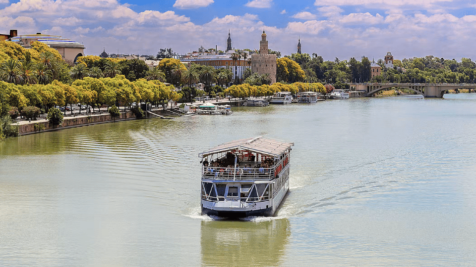 Seville: Sightseeing Cruise from Torre Del Oro Seville: Sightseeing Cruise from Torre Del Oro