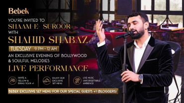 Shaam-e-Suroor with Shahid Shabaz at Bebek Restaurant & Lounge