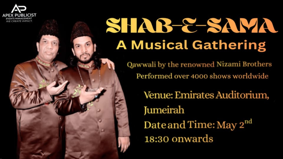 SHAB-E-SAMA - A Musical Gathering in Dubai