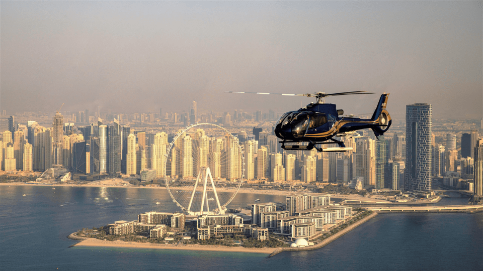 Shared Helicopter Tour in Dubai by Falcon Aviation