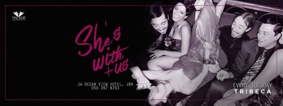 She's With US! Tuesdays at Tribeca!