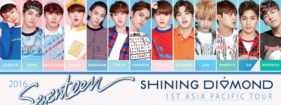 SEVENTEEN Shining Diamonds 2016 in Manila