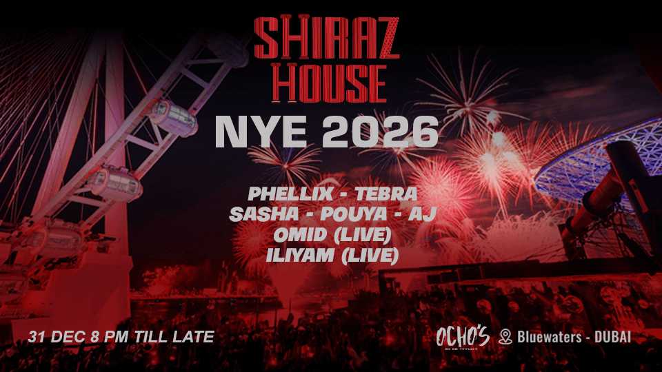 Shiraz House NYE 2026 Shiraz House NYE 2026