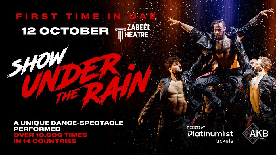Show Under the Rain at Zabeel Theatre in Dubai 2025 United Arab Emirates