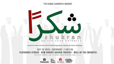 SHUKRAN, UAE – A Concert of Gratitude SHUKRAN, UAE – A Concert of Gratitude