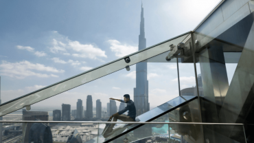 Sky View with Slide and Zodiac Cocktail Sky View with Slide and Zodiac Cocktail