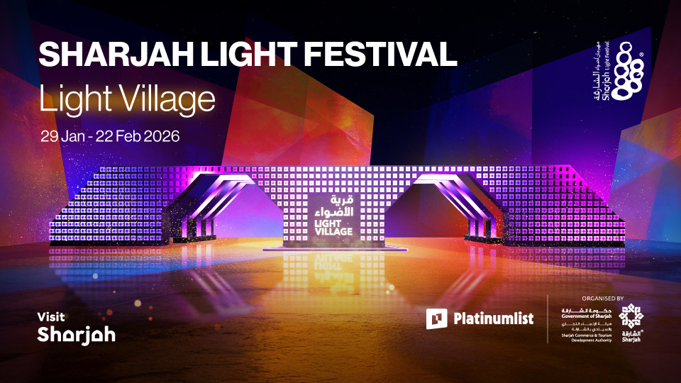 SLF Light Village 2026: Sharjah's Spectacular Festival
