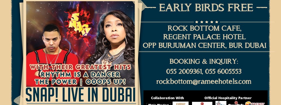 SNAP! Live in Dubai