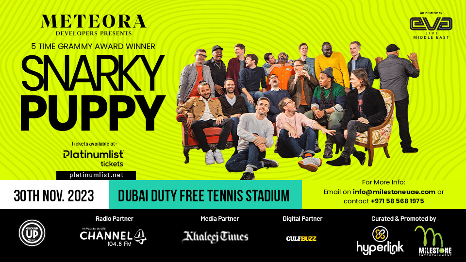 حفل سناركي بابي في استاد سوق دبي الحرة للتنس