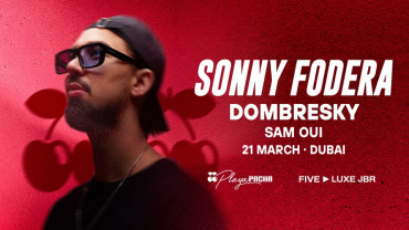 Sonny Fodera Live in Dubai | Playa Pacha, FIVE LUXE JBR Sonny Fodera Live in Dubai | Playa Pacha, FIVE LUXE JBR