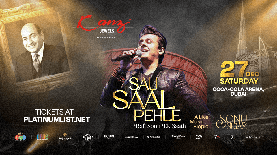 Sonu Nigam: Sau Saal Pehle – Rafi Sonu Ek Saath 2025 United Arab Emirates