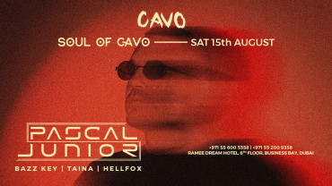 Soul of Cavo featuring Pascal Junior en live à Dubaï